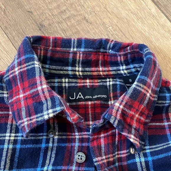 John Ashford Red and Blue Shirt - Picture 2 of 3